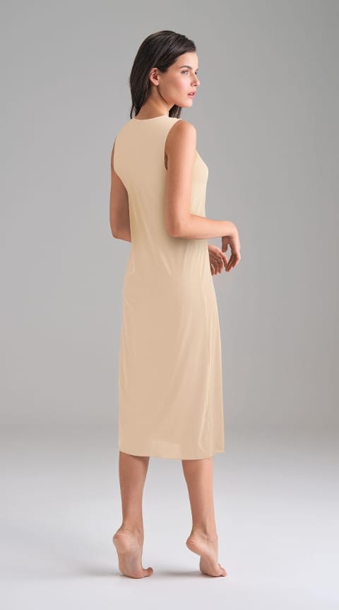 Geniş Askılı Polyamid Maxi Boy Kadın Kombinezon Doreanse 11125 - 2