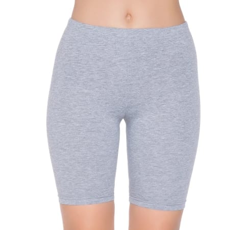 Likralı Yüksek Bel Dizüstü Tayt Bej Yıldız 3613