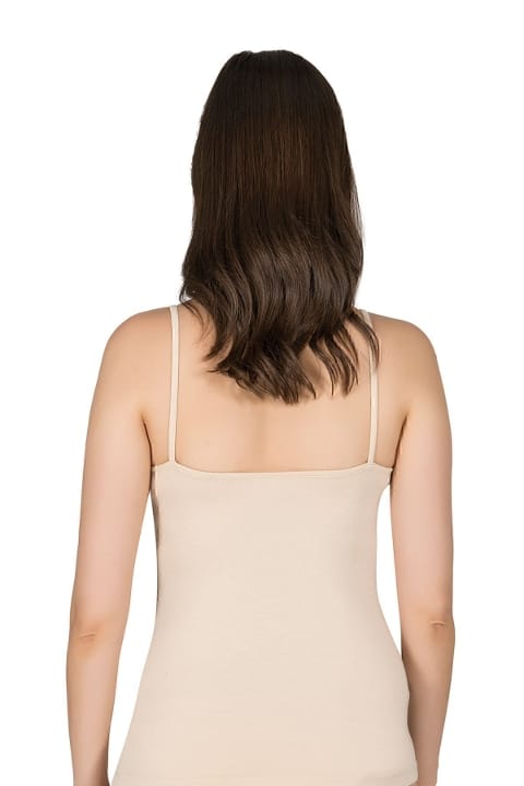 Pamuklu Modal Esnek İp Askılı Kadın Atlet Özkan 24264 - Ten