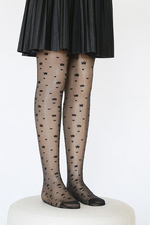 Kaydırmaz Tabanlı Pamuklu Çocuk Külotlu Çorap Daymod 2125150 - 2