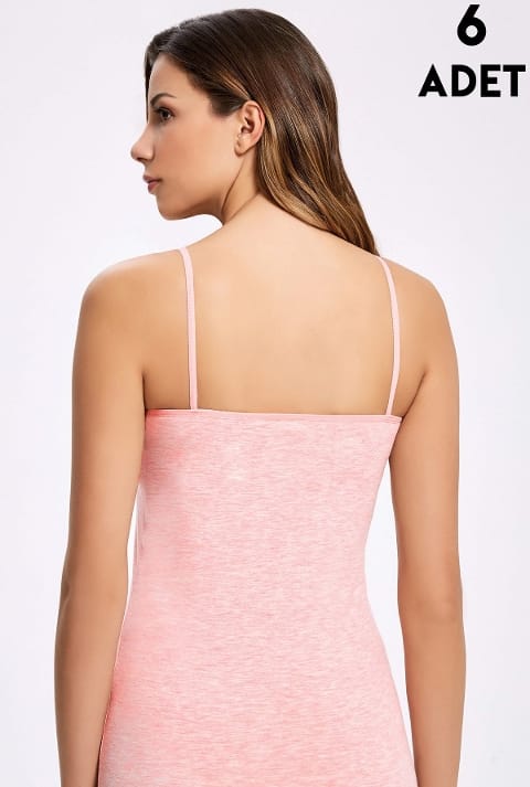 Dantel Detaylı İnce Askılı Atlet İlke 246 - 2