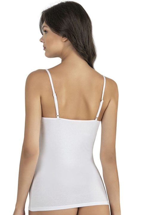 İp Askılı Nefes Alan Modal Atlet Fabony 1210 - Beyaz