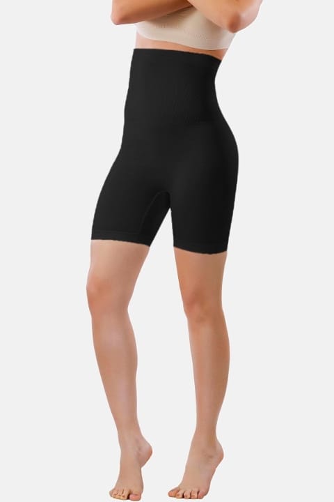 Dikişsiz Yüksek Bel Toparlayıcı Korse Liza 11008 - Siyah