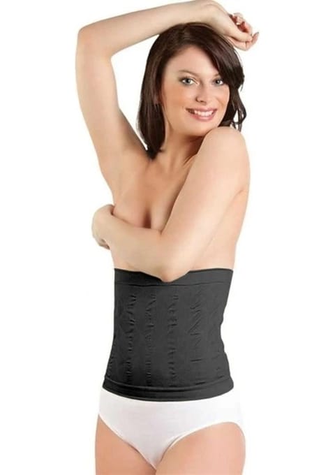 Dikişsiz Yüksek Bel Toparlayıcı Korse Liza 13000 - Siyah