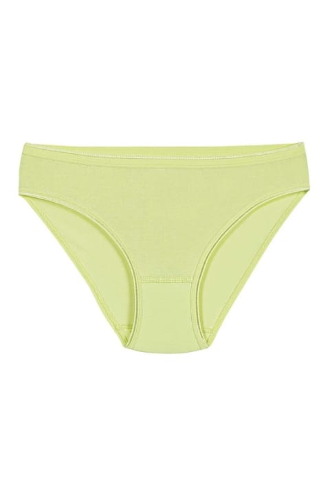 Yüksek Bel Pamuklu Likralı Bikini Kadın Külot Yıldız 3722 - 2