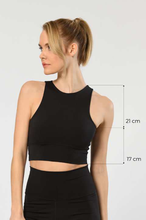 Siyah Halter Yaka Jartiyer Takım Türen 3701 - Siyah