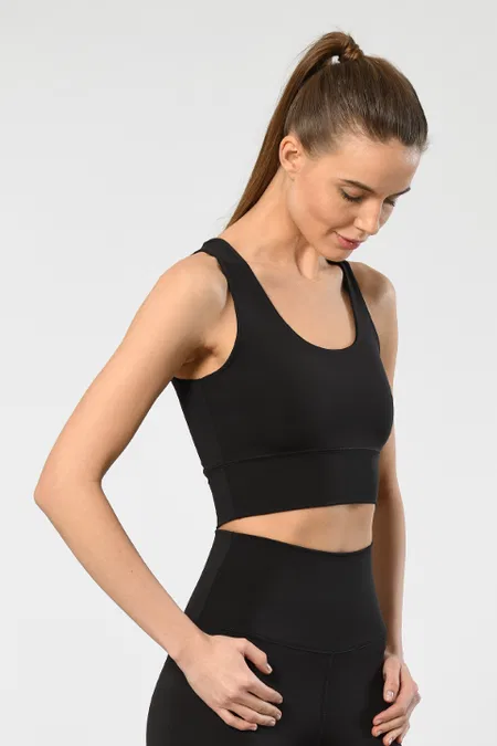 Havuz Yaka Spor Jartiyer Takım Somon Türen 3702 - Siyah