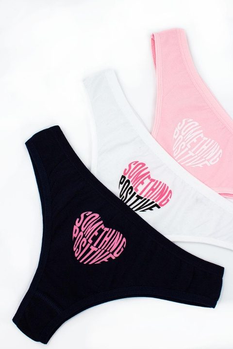 Öts İç Giyim Minimal İp Detaylı Kadın String Külot Öts 4217 - Görsel 2