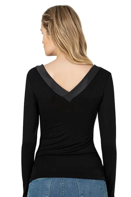 Esnek Rahat Uzun Kollu Bluz Özkan 26984 - 2