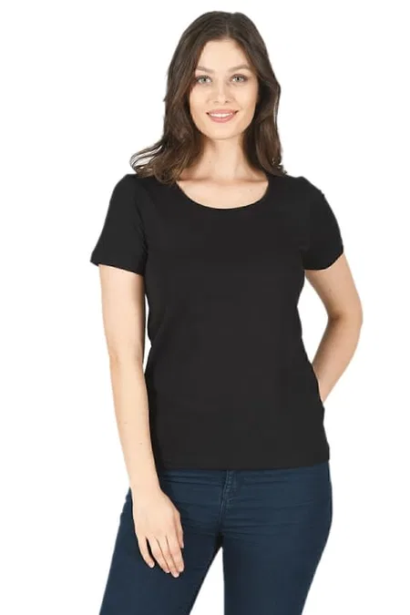 Pamuklu Esnek Kısa Kollu Fanila Kadın Özkan 25284