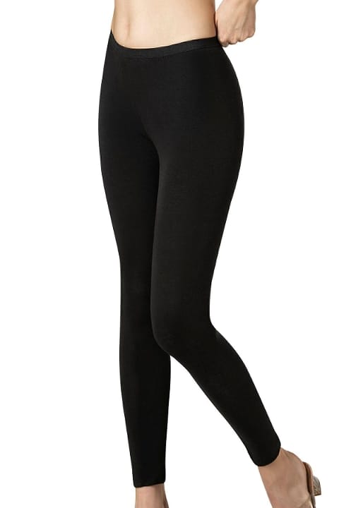 Pamuklu Likralı Yüksek Bel Uzun Tayt Özkan 0415