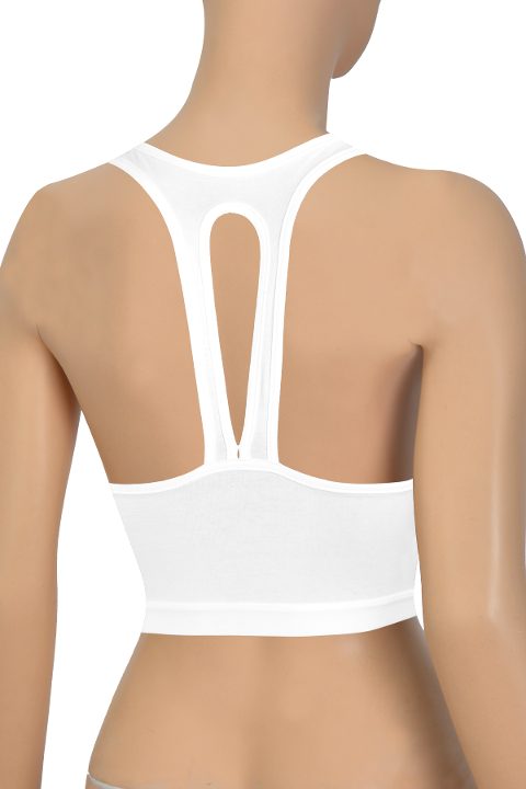 Öts İç Giyim Kadın Sporcu Sütyen Balensiz Esnek Pamuklu ÖTS 6079