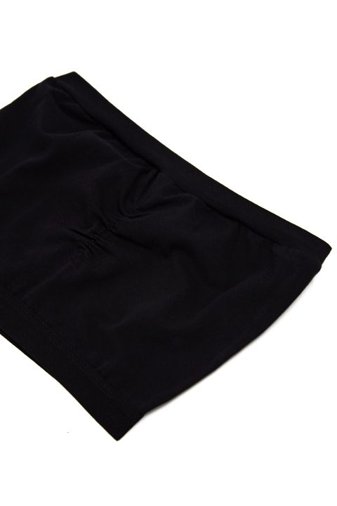 Pamuklu Balensiz Straplez Büstiyer Öts 6074 - Siyah