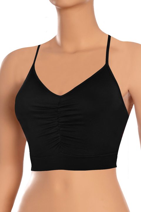 Büzgülü Balensiz Sporcu Sütyeni Öts 6071 - 2