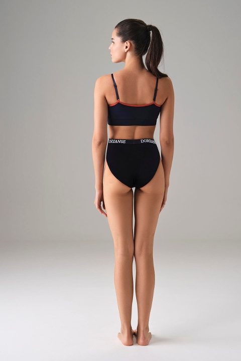 Yüksek Bel Karın Destekli Slip Külot Doreanse 7154 - Siyah