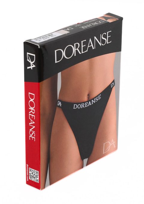 Yüksek Bel Karın Destekli Slip Külot Doreanse 7154 - Siyah