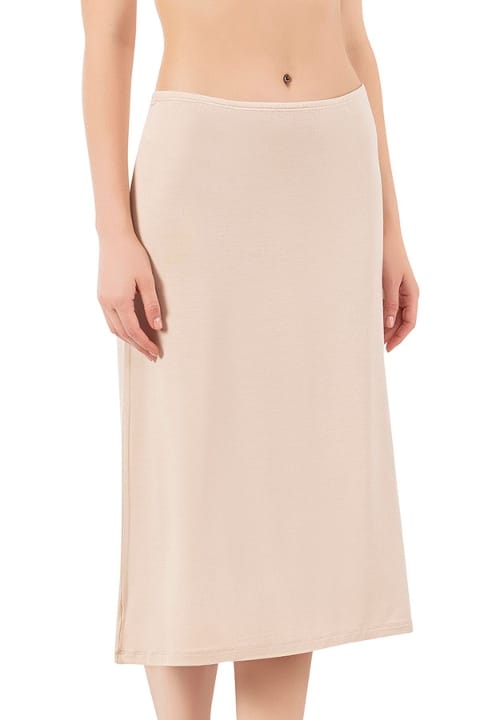 Viskon Diz Altı Astar Jüpon Kombinezon Özkan 26992 - Ten