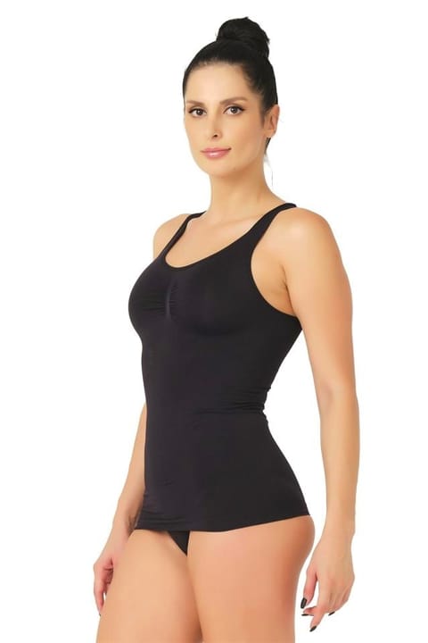 Kaldırıcı Kemikli Korse Atlet Pera Fitol 8010 - Siyah