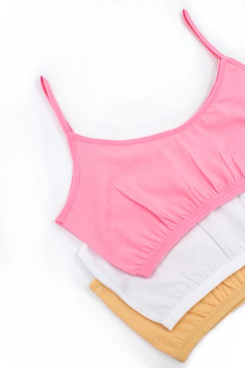 Yumuşak Pamuklu Balensiz Büstiyer Seti Öts 6100 - 2