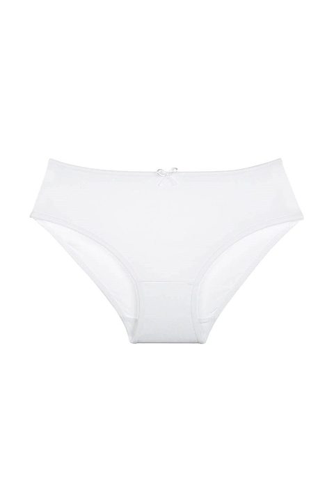 Geniş Askılı Pamuklu Kız Çocuk Atlet Takım Arma Yıldız 7510 - Beyaz