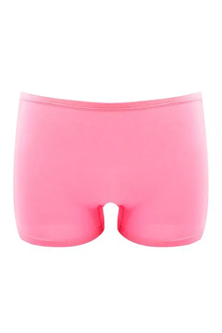 %100 Pamuklu Kız Çocuk Boxer Külot Öts 8210 - Pembe