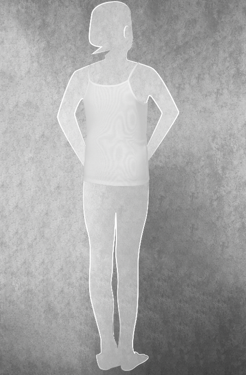 Pamuklu Geniş Askılı Kız Çocuk Atlet Doreanse 349 - 2