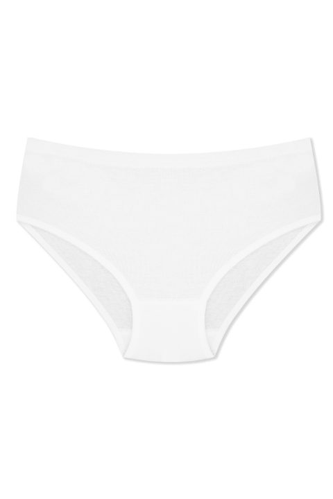 %100 Pamuk Ribana Kız Çocuk Külot Beyaz Öts 8230