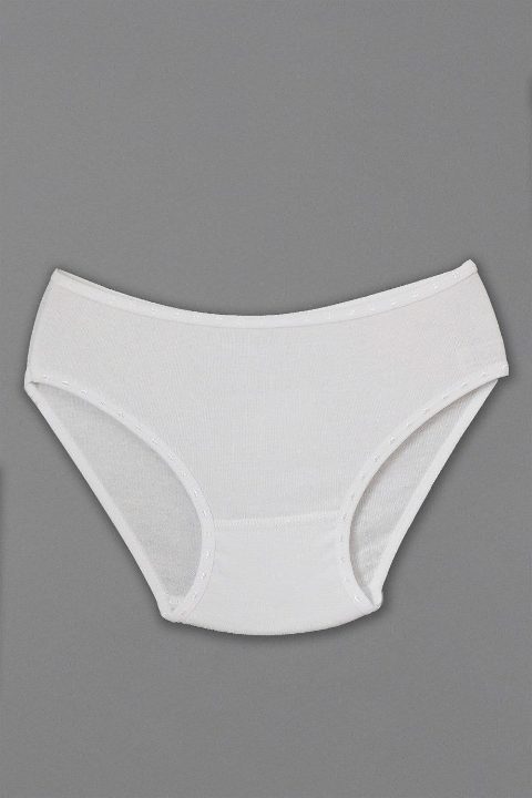 Pamuklu Esnek Bel Lastiği 6'lı Kız Çocuk Külot Arma Yıldız 5532 - 2