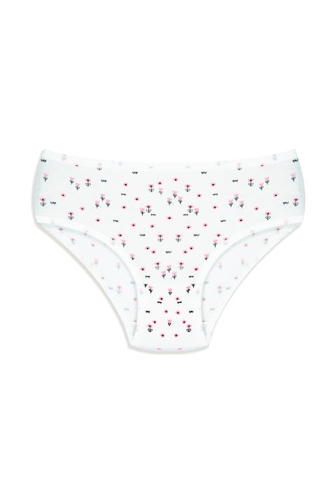 Öts İç Giyim %100 Pamuklu Yumuşak Lastikli Kız Çocuk Külot Öts 8280 - Görsel 2