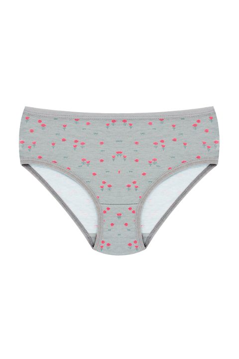 Öts İç Giyim %100 Pamuklu Yumuşak Lastikli Kız Çocuk Külot Öts 8280 - Görsel 3