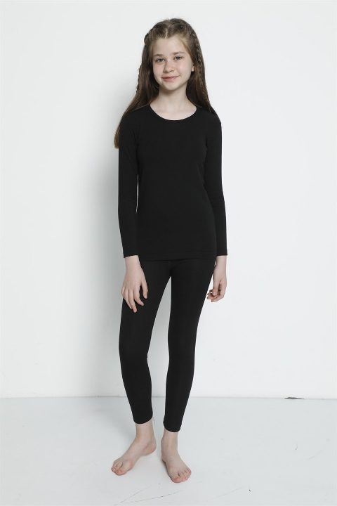 Termal Koruma Yumuşak Çocuk Alt Üst Takım Arma Yıldız 5557