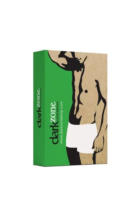 Darkzone Klasik Önü Torbalı Beyaz Erkek Boxer Darkzone DZN2322 - Görsel 4