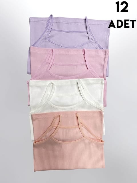 Pamuklu Nefes Alan Kız Çocuk Atlet Kota 3420