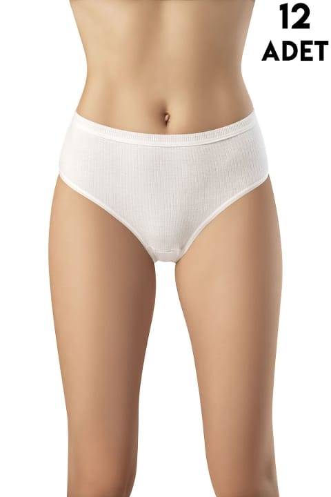 Ribana Dokulu Yüksek Bel Bato Kadın Külot Kota 5020 - 2