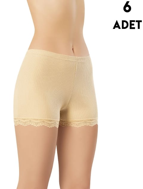 Kota Yüksek Bel Destekli Dantelli Külot Mor Kota 5022 - Görsel 3