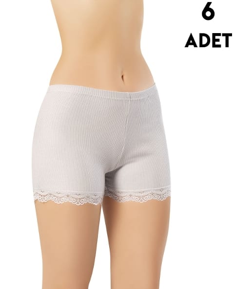 Kota Yüksek Bel Destekli Dantelli Külot Mor Kota 5022 - Görsel 4