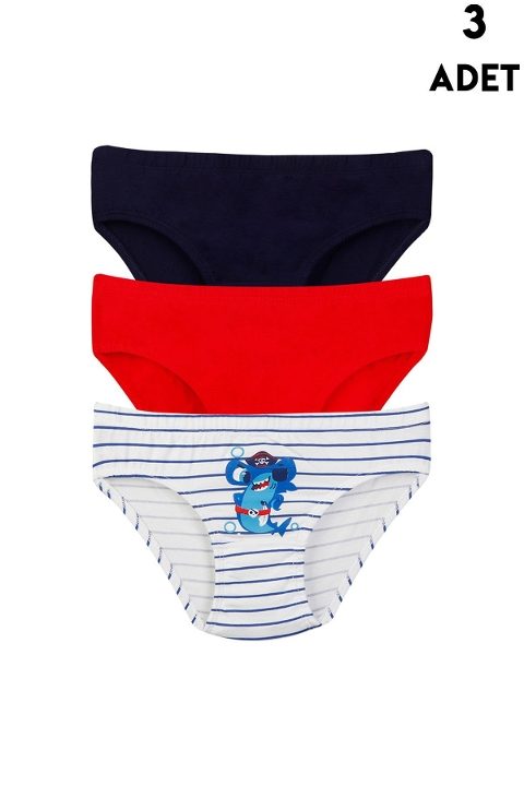 Koza Biat Erkek Çocuk Külot 3'lü KZ72000-125