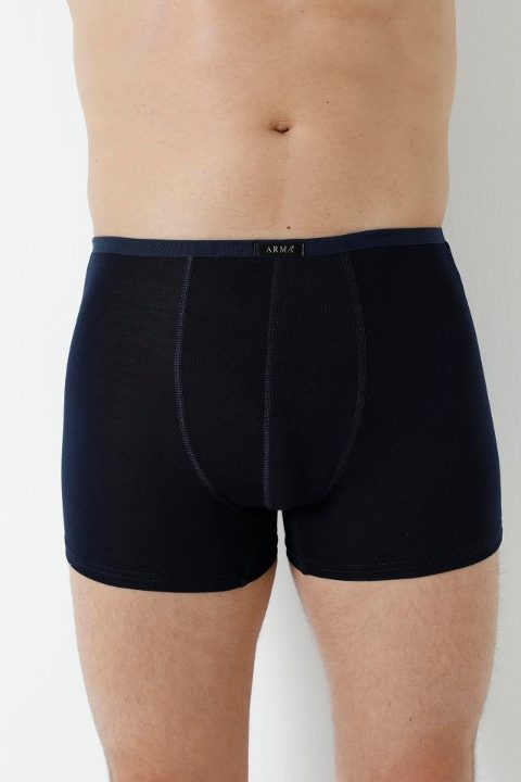 Lacivert Bambu İnce Bel Boxer Arma Yıldız 1190