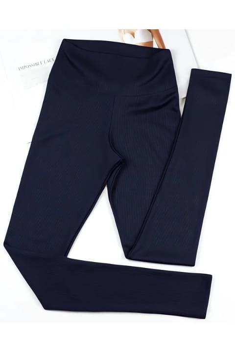 Kota Lacivert Yüksek Bel Toparlayıcı Tayt Kota 4117 - Görsel 3