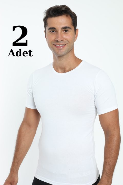 Pamuklu Likralı Erkek Atlet Arma Yıldız 1169