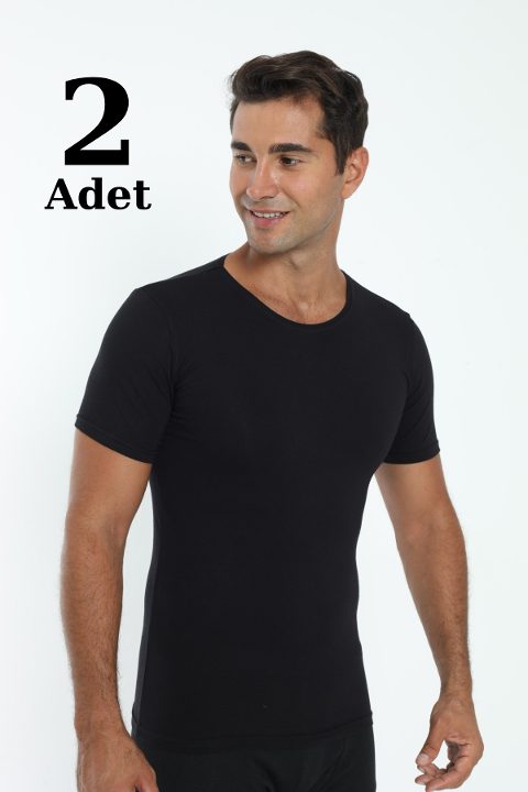 Pamuklu Likralı Erkek Atlet Arma Yıldız 1169