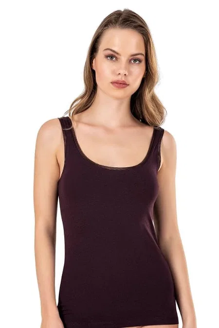 Pamuklu Modal Kalın Askılı Kadın Atlet Özkan 25493