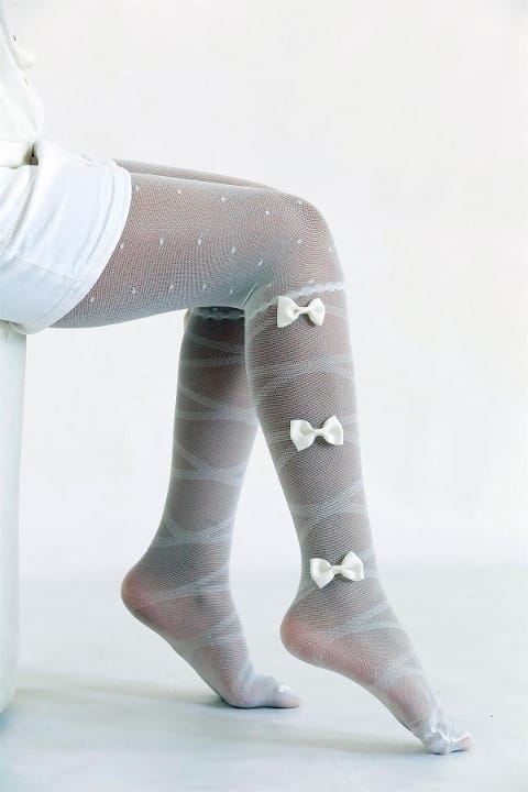 Kaydırmaz Tabanlı Pamuklu Çocuk Külotlu Çorap Daymod 212118