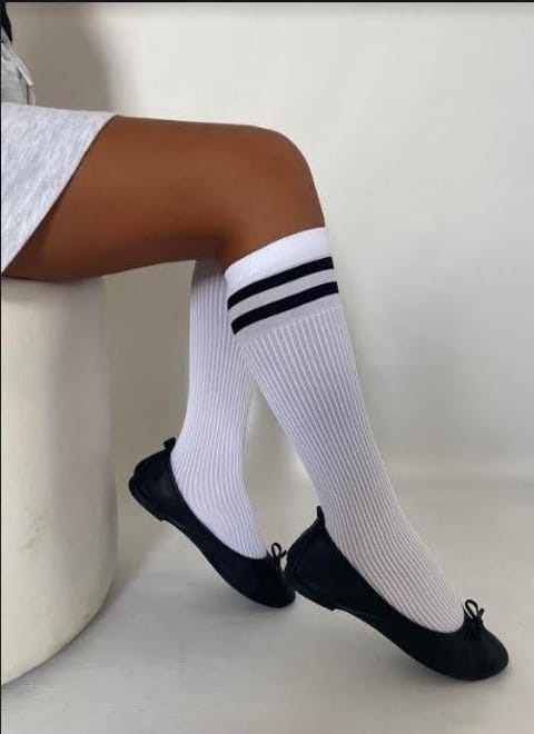 Kaydırmaz Tabanlı Pamuklu Dizaltı Çorap Daymod 2222039