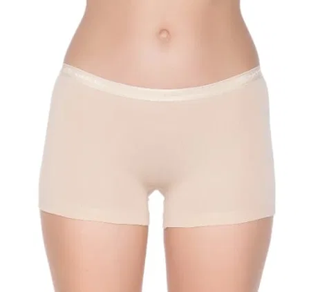 Modal Yüksek Bel Kadın Boxer Yıldız 3630 - Ten
