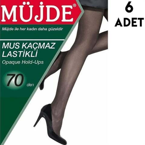 Müjde 70 Denye Mor Külotlu Çorap Müjde 09-1