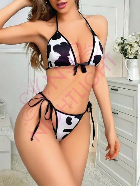 Dalmaçyalı İpli Fantazi Sütyen Takım NightLight 7035 - Görsel