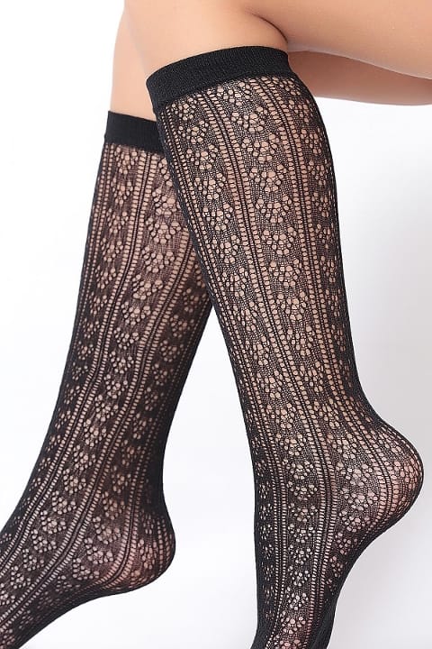 Kaydırmaz Tabanlı Somon Çocuk Çorap Daymod 2222020 - Siyah