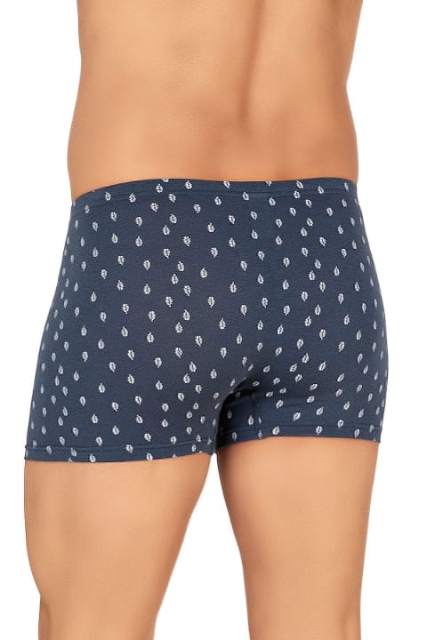 Pamuklu Modal Desenli Esnek Boxer Şort Özkan 11113 - 2