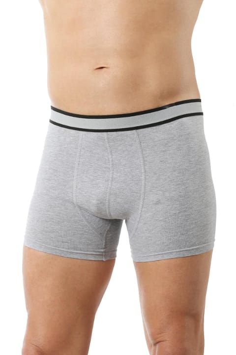Pamuklu Likralı Esnek Rahat Boxer Gri Özkan 11226 - Gri